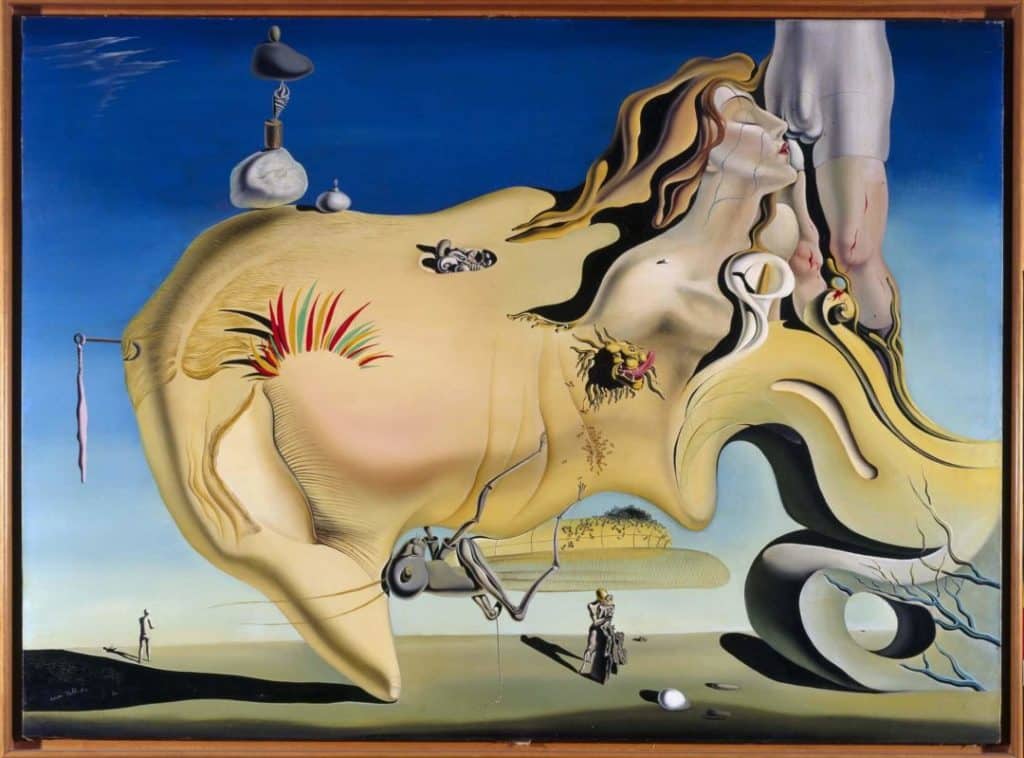 Ilusões de ótica nas pinturas de Salvador Dali