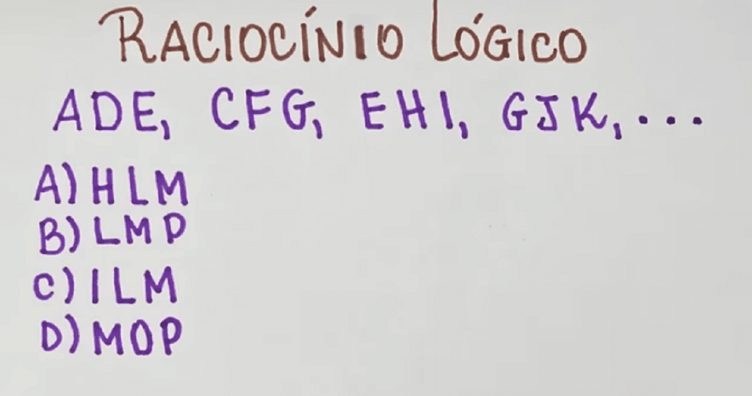 Raciocínio Lógico: Você é capaz de identificar o padrão?