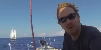 Homem avista “navio fantasma” após navegar perto do Triângulo das Bermudas, filmagem impressiona